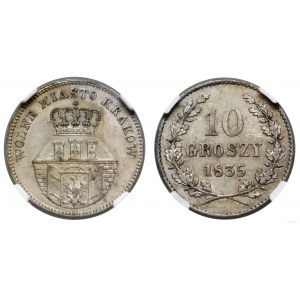 Polska, 10 groszy, 1835, Wiedeń