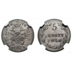 Poland, 5 groszy, 1819 IB, Warsaw