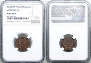 Poland, 1 grosz, 1840 MW, Warsaw