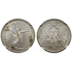 Poland, 5 gold, 1928, Brussels