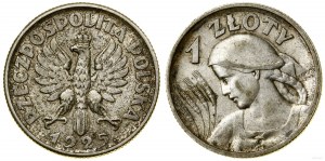 Poland, 1 zloty, 1925, London