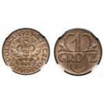 Poland, 1 penny, 1923, Kings Norton