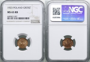 Poland, 1 penny, 1923, Kings Norton