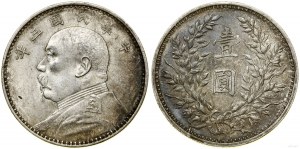 China, dollar, 1914 (3rd year of the republic)