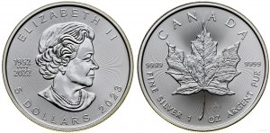 Canada, $5 = 1 ounce, 2023, Ottawa