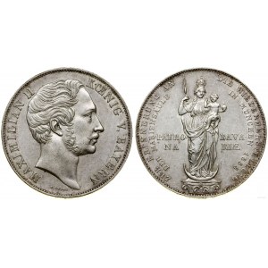 Niemcy, 2 guldeny, 1855, Monachium