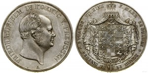 Germany, two-dollar = 3 1/2 guilders, 1853 A, Berlin