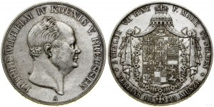 Germany, two-dollar = 3 1/2 guilders, 1855 A, Berlin