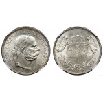 Hungary, 5 crowns, 1900 KB, Kremnica