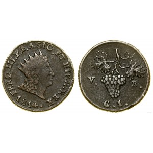 Włochy, 1 grano, 1814