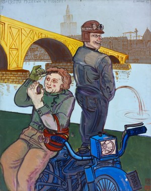 Edward Dwurnik, A Short Break in the Journey,