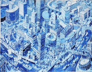 Edward Dwurnik, Ideal City