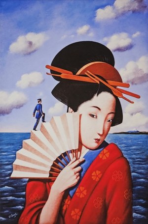 Rafał Olbinski, Madame Butterfly