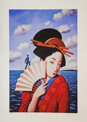 Rafał Olbinski, Madame Butterfly