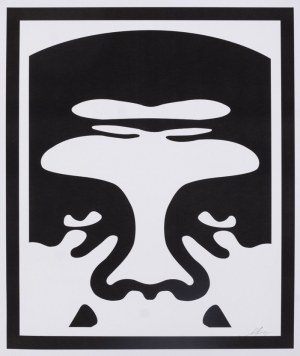 Shepard Fairey, Obey 3-face, tryptyk