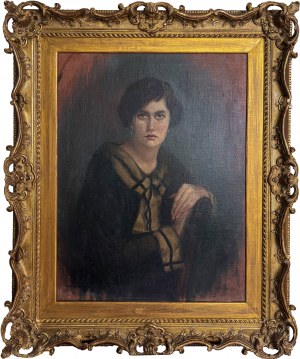 Bolesław SZAŃKOWSKI (1873- 1953), Portret kobiecy
