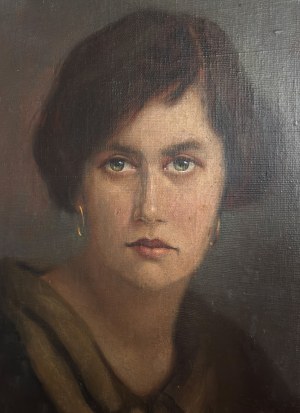 Bolesław SZAŃKOWSKI (1873- 1953), Portret kobiecy