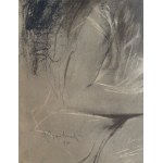 Bolesław SZAŃKOWSKI (1873- 1953), Portrait of mother and daughter; 1910 /(?)