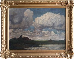 Michał GORSTKIN-WYWIÓRSKI (1861-1926), Pejzaż;
