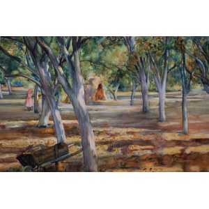 Alexander Augustynowicz, The Orchard in Autumn