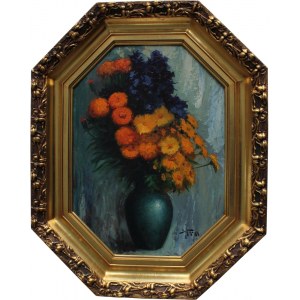 Abraham Behrmann, Flowers in a Vase
