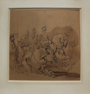Piotr Michałowski, Prince Joseph on horseback