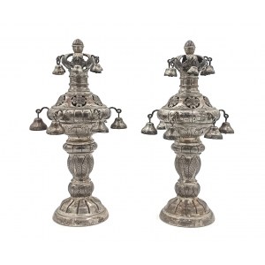Rimonim-pair