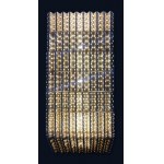 Wall lamp from the elements of Wall of Light by Antoni Starczewski(1924-2000)