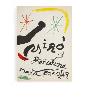 Joan Miro (1893 Barcellona - 1983 Palma di Maiorca), Obra inèdita recent, 1964