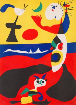 Joan Miro (1893 Barcelona - 1983 Palma de Mallorca), Lato (