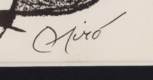 Joan Miro (1893 Barcelona - 1983 Palma de Mallorca), 