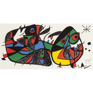 Joan Miro (1893 Barcellona - 1983 Palma di Maiorca), Escultor - Italia.
