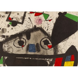 Joan Miro (1893 Barcelona - 1983 Palma de Mallorca), Barcelona II, 1975