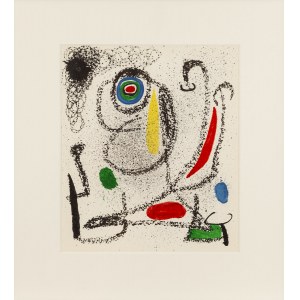 Joan Miro (1893 Barcelona - 1983 Palma de Mallorca), Sans titre, 1968