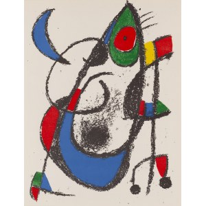 Joan Miro (1893 Barcellona - 1983 Palma di Maiorca), Sans titre, 1975