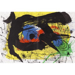 Joan Miro (1893 Barcelona - 1983 Palma de Mallorca), Sobreteixims II, 1973