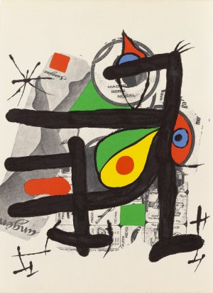 Joan Miro (1893 Barcelona - 1983 Palma de Mallorca), 