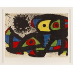 Joan Miro (1893 Barcelona - 1983 Palma de Mallorca), Hommage a Gaudi, 1979.