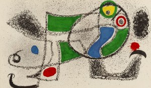 Joan Miro (1893 Barcelona - 1983 Palma de Mallorca), Bez tytułu