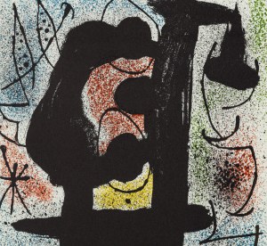 Joan Miro (1893 Barcelona - 1983 Palma de Mallorca), Praca z cyklu 