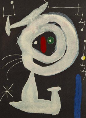 Joan Miro (1893 Barcelona - 1983 Palma de Mallorca), Praca z cyklu 