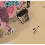 Jerzy Flisak (1930 Warszawa - 2008), Projekt ilustracji do czasopisma Szpilki