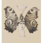 Roman Cieślewicz (1930 Lwów - 1996 Paryż), Kobieta-motyl, projekt ilustracji