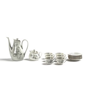 Marian Pasich Zakłady Porcelany Stołowej Chodzież w Chodzieży, Serwis do kawy Lidia