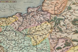 Waclaw Grodecki, Abraham Ortelius, 16th century, Map of Poland, 1598
