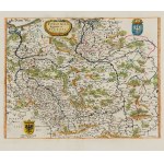 Matthäus Merian (1593 Basel - 1650 Schwalbach), Map of the Kingdom of Poland and the Duchy of Silesia ("Polonia regnum et silesia ducatus"), ca. 1638