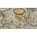 Matthäus Merian (1593 Bazylea - 1650 Schwalbach), Mapa Królestwa Polskiego i Księstwa Śląskiego (Polonia regnum et silesia ducatus), około 1638