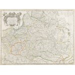 Nicolas Sanson (1660 - 1667 ), Map of Poland ("Estats de la Couronne de Pologne..."), 1655