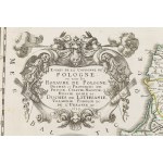 Nicolas Sanson (1660 - 1667 ), Map of Poland ("Estats de la Couronne de Pologne..."), 1655