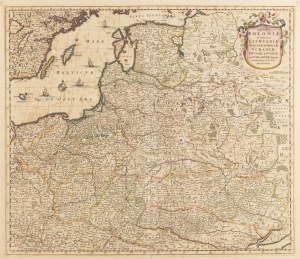 Frederik de Wit (1630 Gouda - 1706 Amsterdam), Map of Poland and Lithuania (